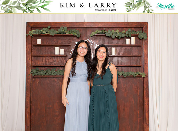60016 - Kim + Larry Wedding Photobooth 2021