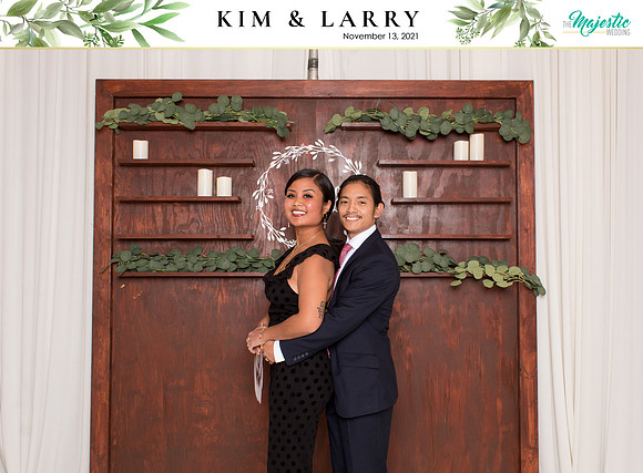 60213 - Kim + Larry Wedding Photobooth 2021