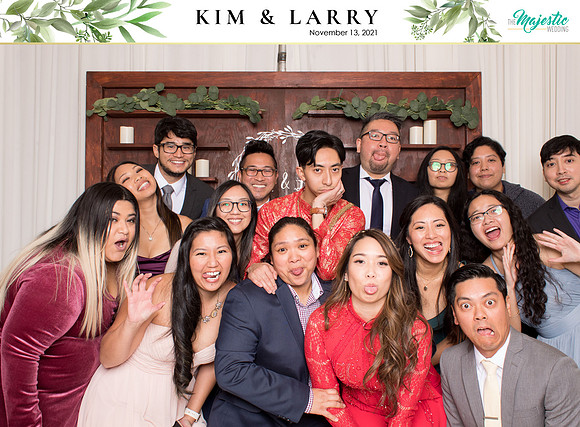 60156 - Kim + Larry Wedding Photobooth 2021