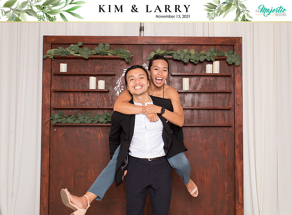 60273 - Kim + Larry Wedding Photobooth 2021