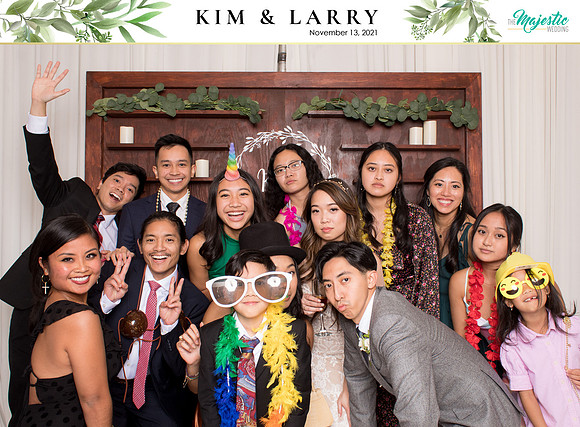 60182 - Kim + Larry Wedding Photobooth 2021