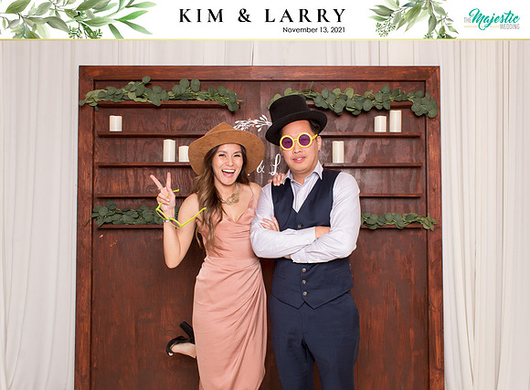 60052 - Kim + Larry Wedding Photobooth 2021
