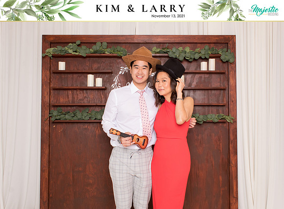 60079 - Kim + Larry Wedding Photobooth 2021