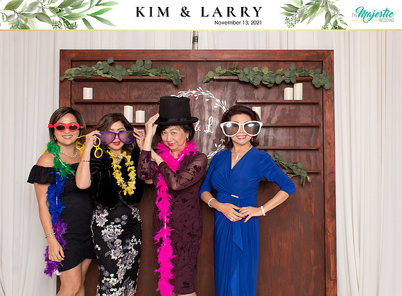 60141 - Kim + Larry Wedding Photobooth 2021