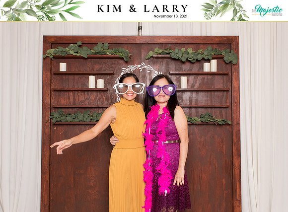 60166 - Kim + Larry Wedding Photobooth 2021