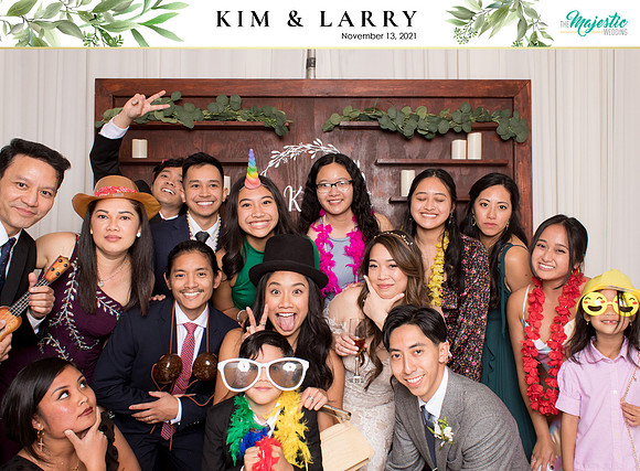 60181 - Kim + Larry Wedding Photobooth 2021