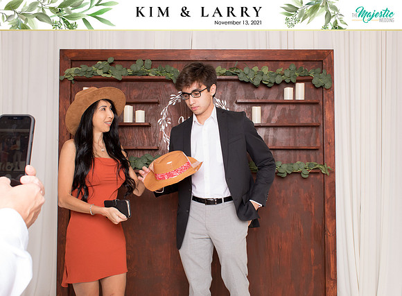 60094 - Kim + Larry Wedding Photobooth 2021