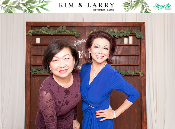 60038 - Kim + Larry Wedding Photobooth 2021