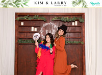 60005 - Kim + Larry Wedding Photobooth 2021
