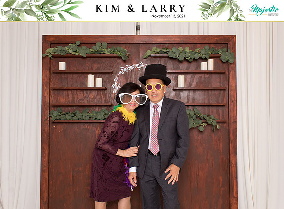 60145 - Kim + Larry Wedding Photobooth 2021