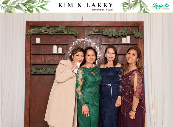60121 - Kim + Larry Wedding Photobooth 2021