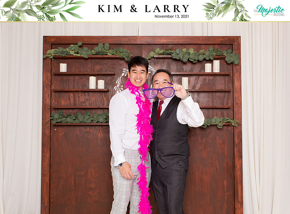 60084 - Kim + Larry Wedding Photobooth 2021