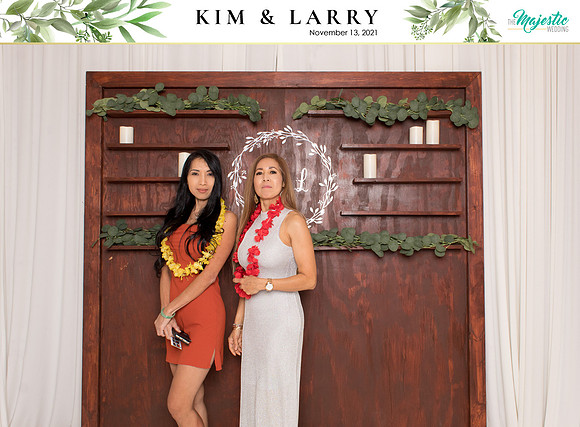 60100 - Kim + Larry Wedding Photobooth 2021