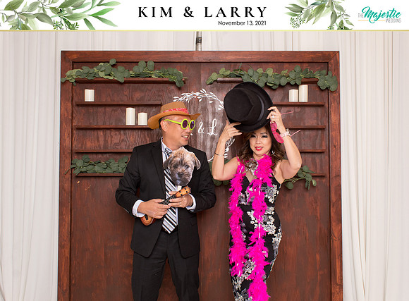 60149 - Kim + Larry Wedding Photobooth 2021