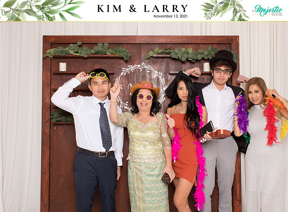 60108 - Kim + Larry Wedding Photobooth 2021