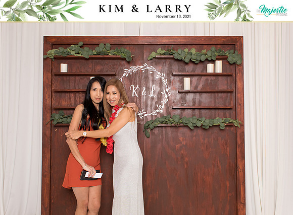 60101 - Kim + Larry Wedding Photobooth 2021