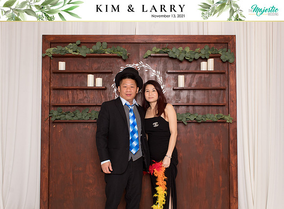 60130 - Kim + Larry Wedding Photobooth 2021