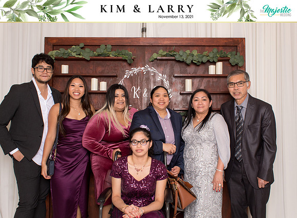 60286 - Kim + Larry Wedding Photobooth 2021