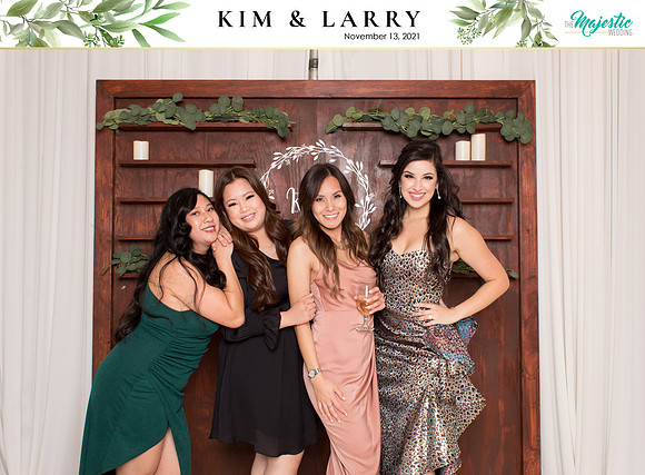 60163 - Kim + Larry Wedding Photobooth 2021
