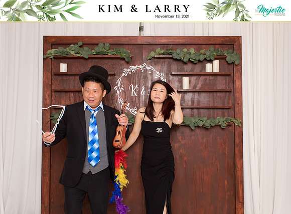 60132 - Kim + Larry Wedding Photobooth 2021