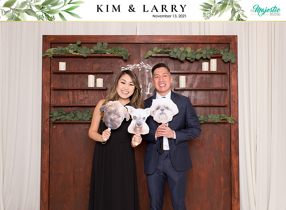 60061 - Kim + Larry Wedding Photobooth 2021