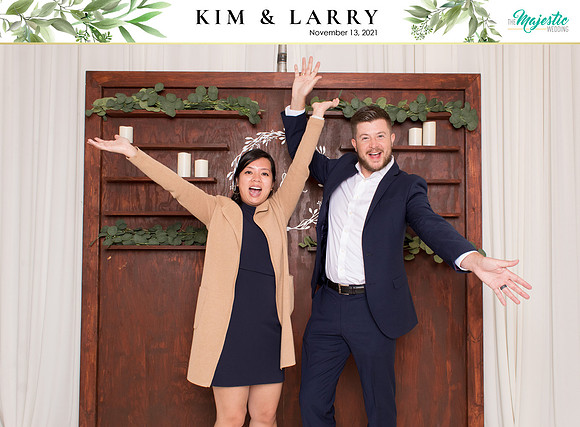 60249 - Kim + Larry Wedding Photobooth 2021