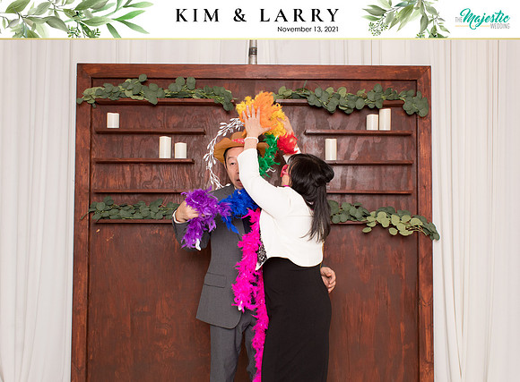 60239 - Kim + Larry Wedding Photobooth 2021