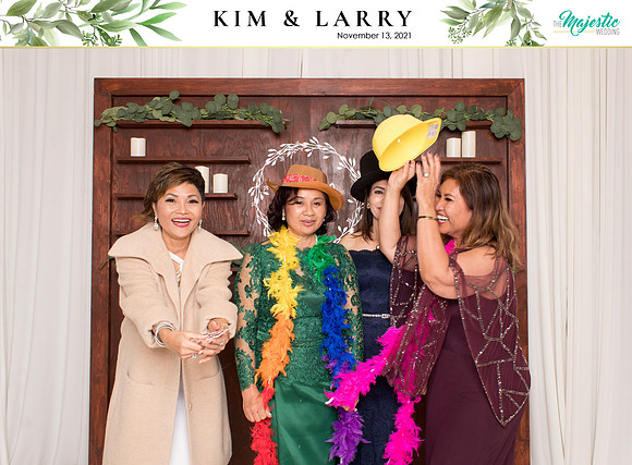 60126 - Kim + Larry Wedding Photobooth 2021