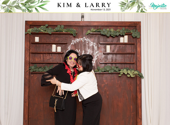 60244 - Kim + Larry Wedding Photobooth 2021
