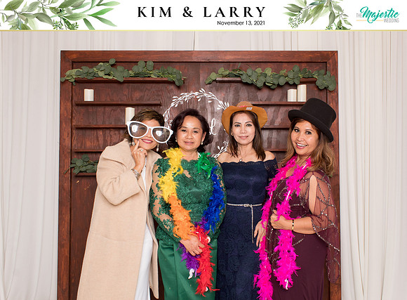 60124 - Kim + Larry Wedding Photobooth 2021