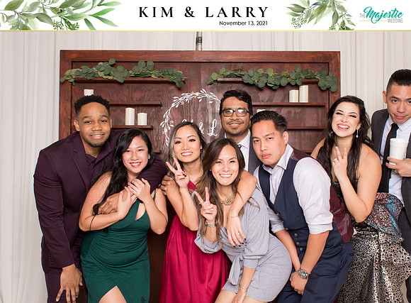 60280 - Kim + Larry Wedding Photobooth 2021
