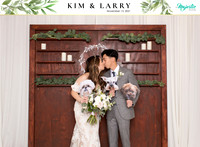 60001 - Kim + Larry Wedding Photobooth 2021