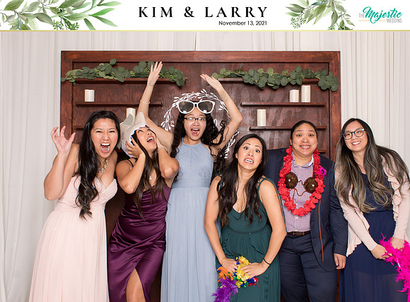 60020 - Kim + Larry Wedding Photobooth 2021