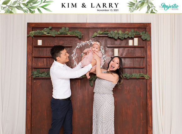 60029 - Kim + Larry Wedding Photobooth 2021