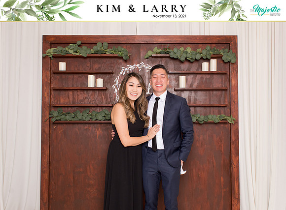 60063 - Kim + Larry Wedding Photobooth 2021