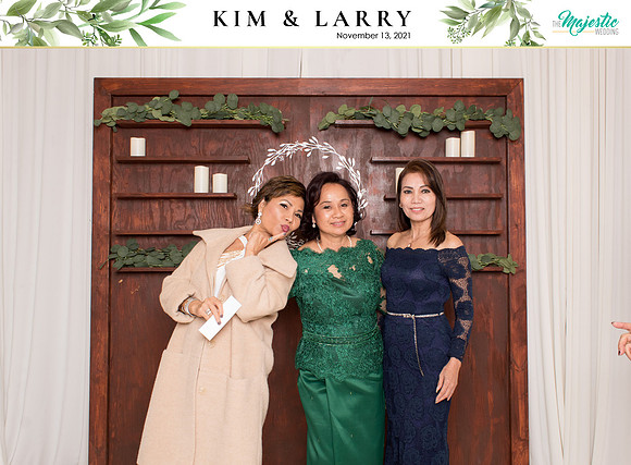 60120 - Kim + Larry Wedding Photobooth 2021
