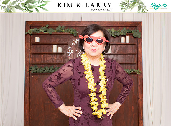 60043 - Kim + Larry Wedding Photobooth 2021