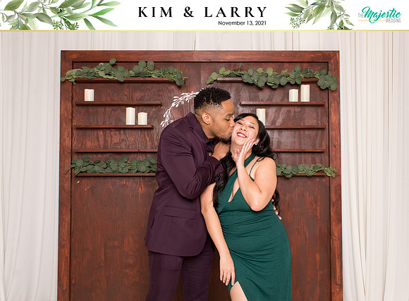 60072 - Kim + Larry Wedding Photobooth 2021