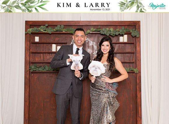 60109 - Kim + Larry Wedding Photobooth 2021