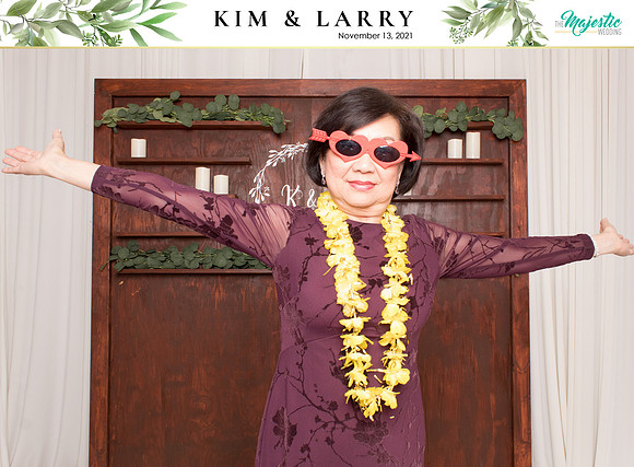 60044 - Kim + Larry Wedding Photobooth 2021