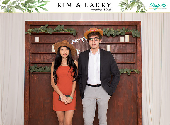 60096 - Kim + Larry Wedding Photobooth 2021