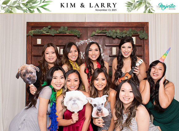 60085 - Kim + Larry Wedding Photobooth 2021