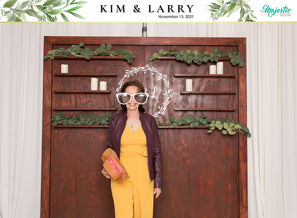 60255 - Kim + Larry Wedding Photobooth 2021