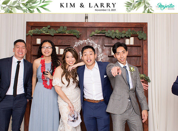 60223 - Kim + Larry Wedding Photobooth 2021
