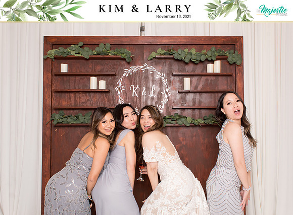 60174 - Kim + Larry Wedding Photobooth 2021