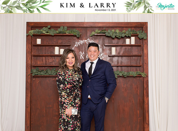 60064 - Kim + Larry Wedding Photobooth 2021