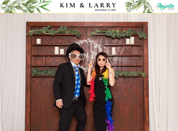 60131 - Kim + Larry Wedding Photobooth 2021