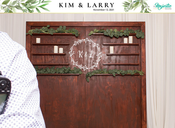 60057 - Kim + Larry Wedding Photobooth 2021