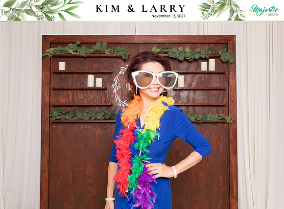 60039 - Kim + Larry Wedding Photobooth 2021