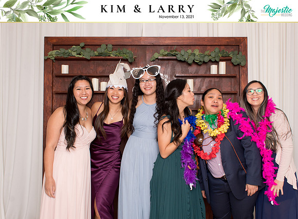 60018 - Kim + Larry Wedding Photobooth 2021